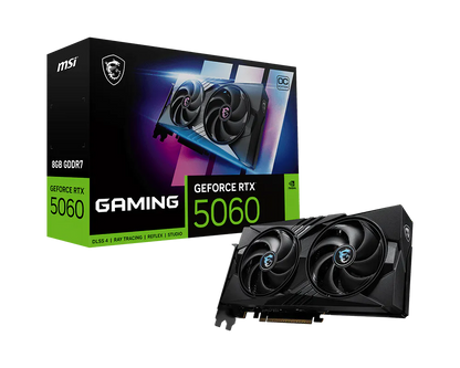 MSI RTX 5060 Gaming OC 8GB GDDR7 Graphics Card
