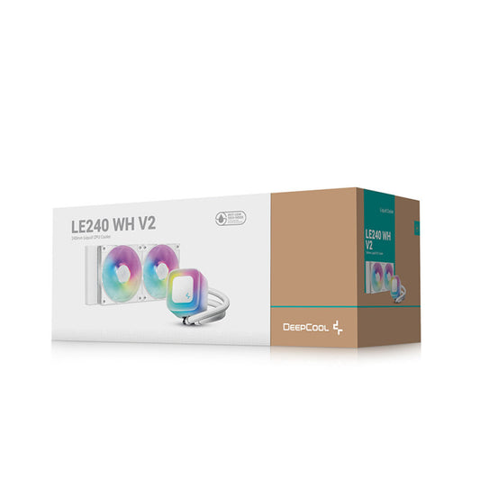 Deepcool LE240 WH V2 240mm Liquid CPU Cooler