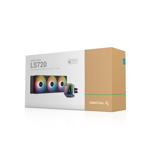Deepcool LS720 360mm Liquid CPU Cooler - Black