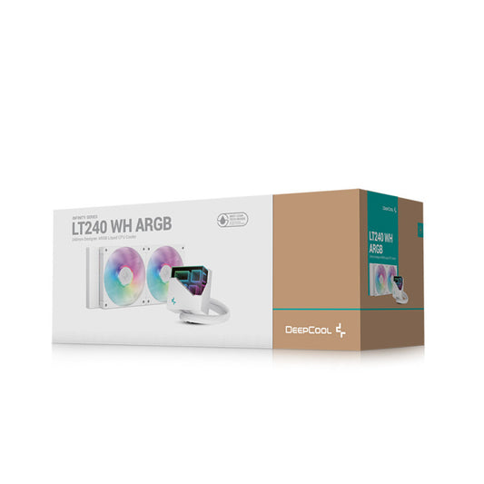 Deepcool LT240 WH ARGB 240mm Liquid CPU Cooler