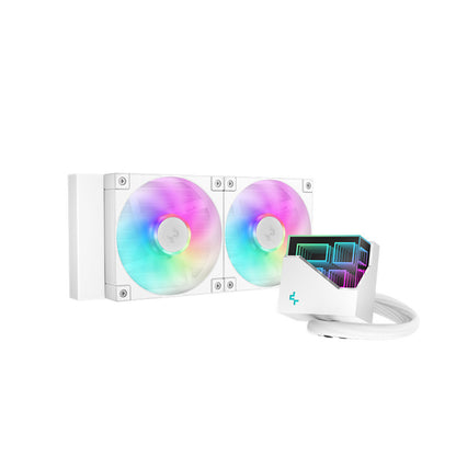 Deepcool LT240 WH ARGB 240mm Liquid CPU Cooler