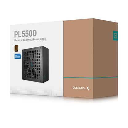 Deepcool PL550D 550 Watt 80 Plus Bronze ATX 3.0 Power Supply