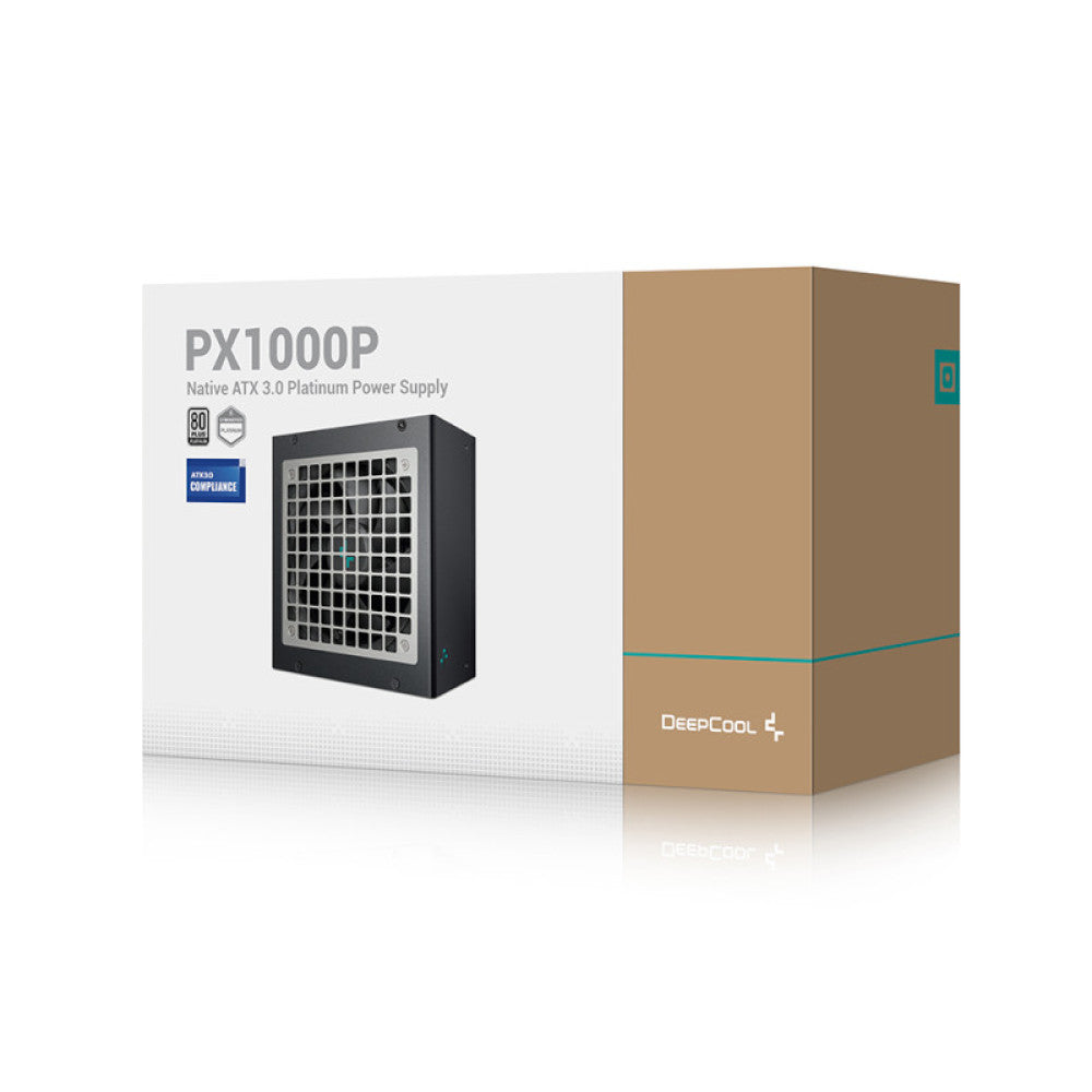 Deepcool PX1000P 1000 Watt 80 Plus Platinum Fully Modular ATX 3.0 Power Supply