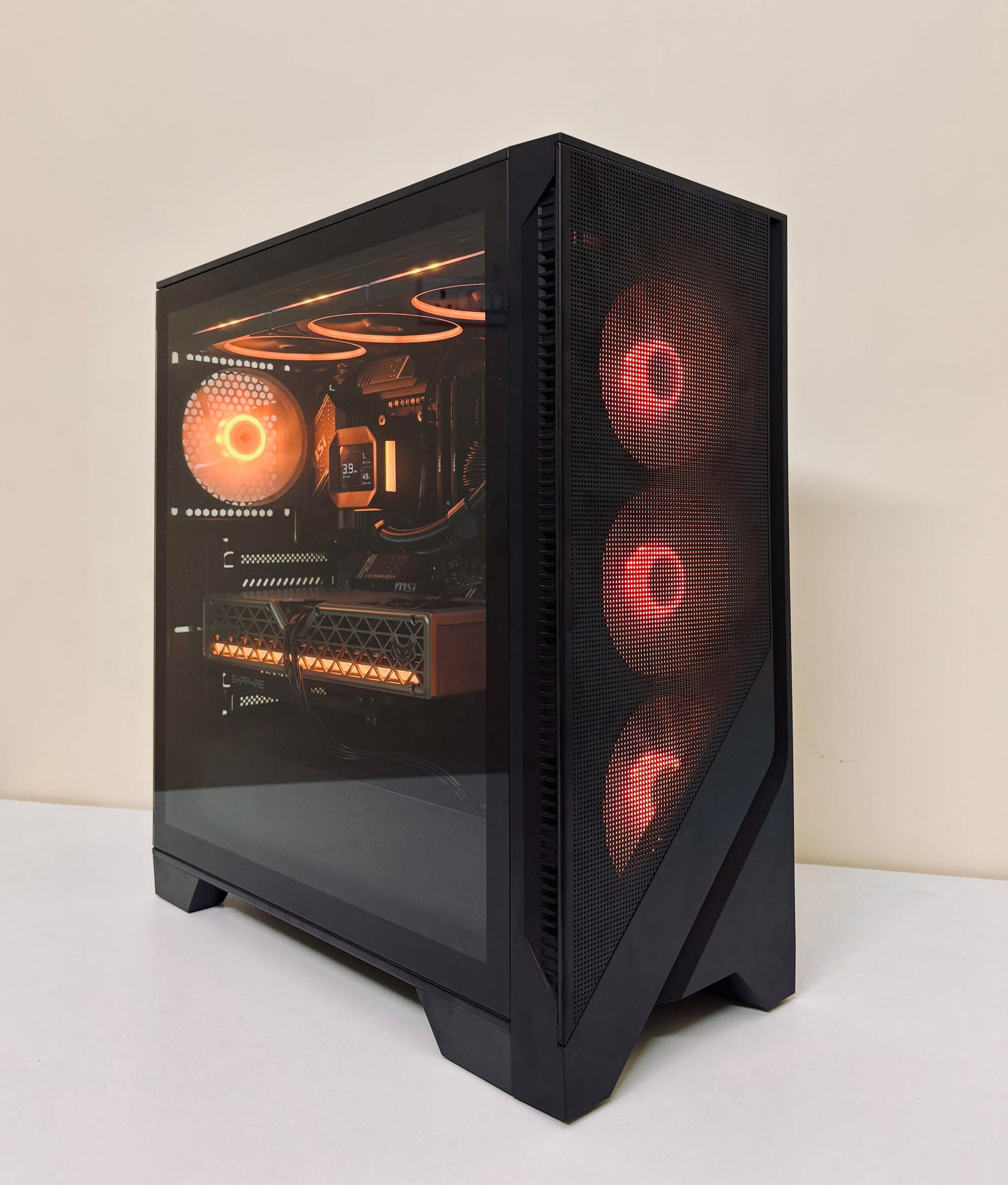 Hardware Nest Beatz (AMD Ryzen 5 9600X / AMD RX 9060 XT OC 16GB / RGB 32GB DDR5 RAM / 1TB M.2 Gen4 SSD) Pre Built PC for 2K AAA Gaming