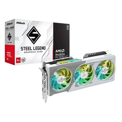 ASRock AMD Radeon RX 9060 XT Steel Legend OC 8GB GDDR6