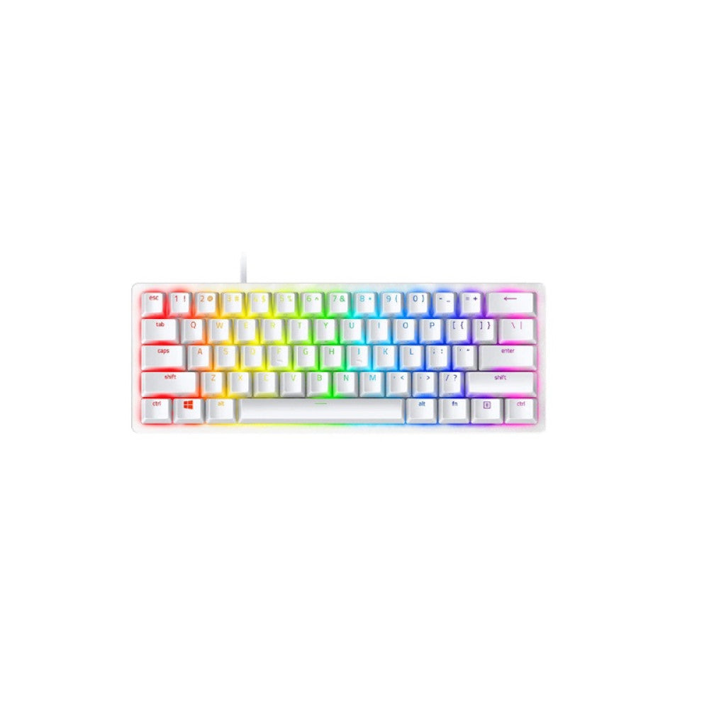 Razer Huntsman Mini Gaming Keyboard Clicky Optical Purple Switches (Mercury)