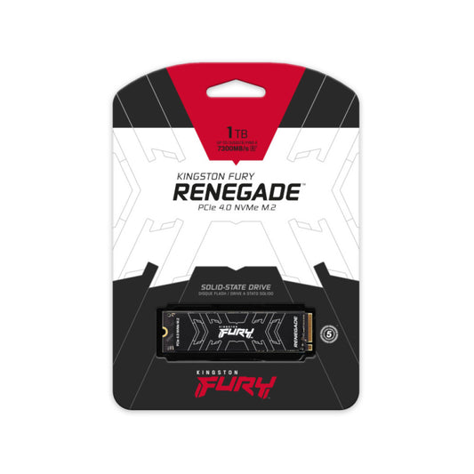 Kingston Fury Renegade 1TB PCIe Gen4 NVMe M.2 SSD