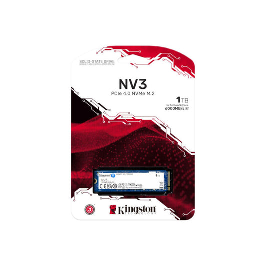 Kingston NV3 1TB PCIe Gen4 NVMe M.2 SSD