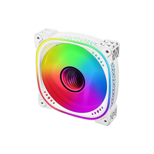 Ant Esports Spectraflow ARGB 120mm Case Fan (3-pack) - White