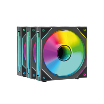 Ant Esports Stackerflow 120mm 3 in 1 ARGB Case Fan Kit – Black
