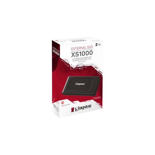 Kingston XS1000 2TB External SSD - Black