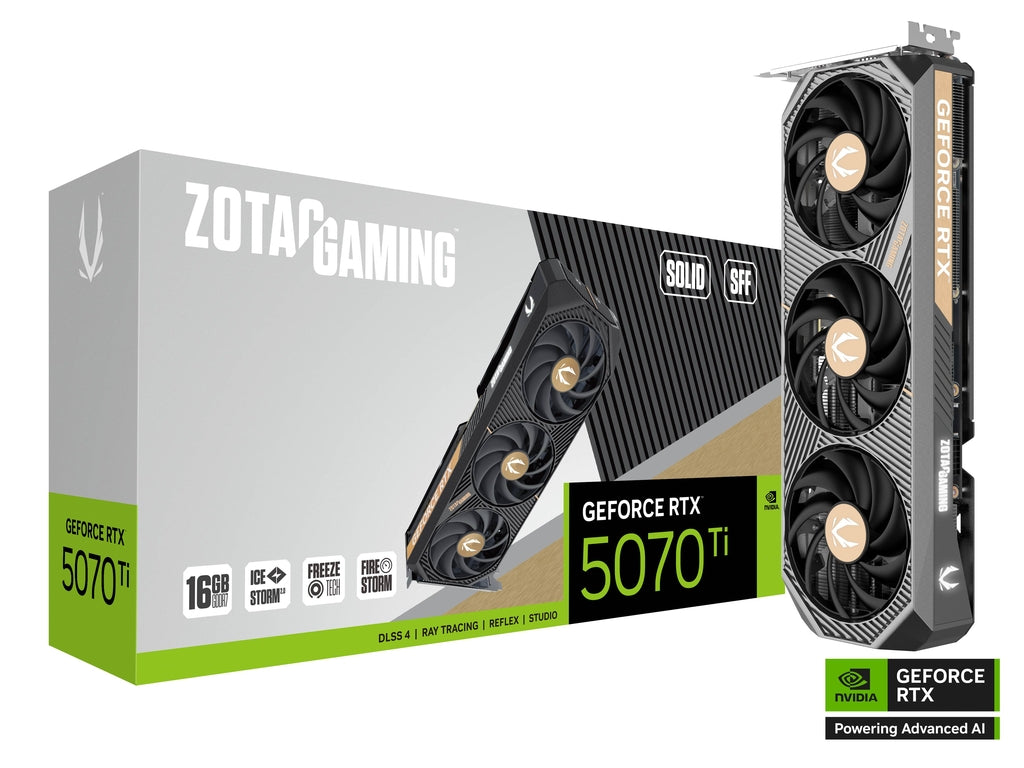 Zotac Gaming RTX 5070 Ti Solid SFF 16GB Graphics Card